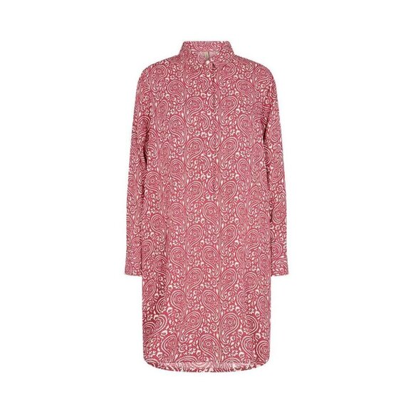 NWT SOYA CONCEPT MOLLY 3 Berry Paisley Tunic Shirt Dress - Picture 4 of 6